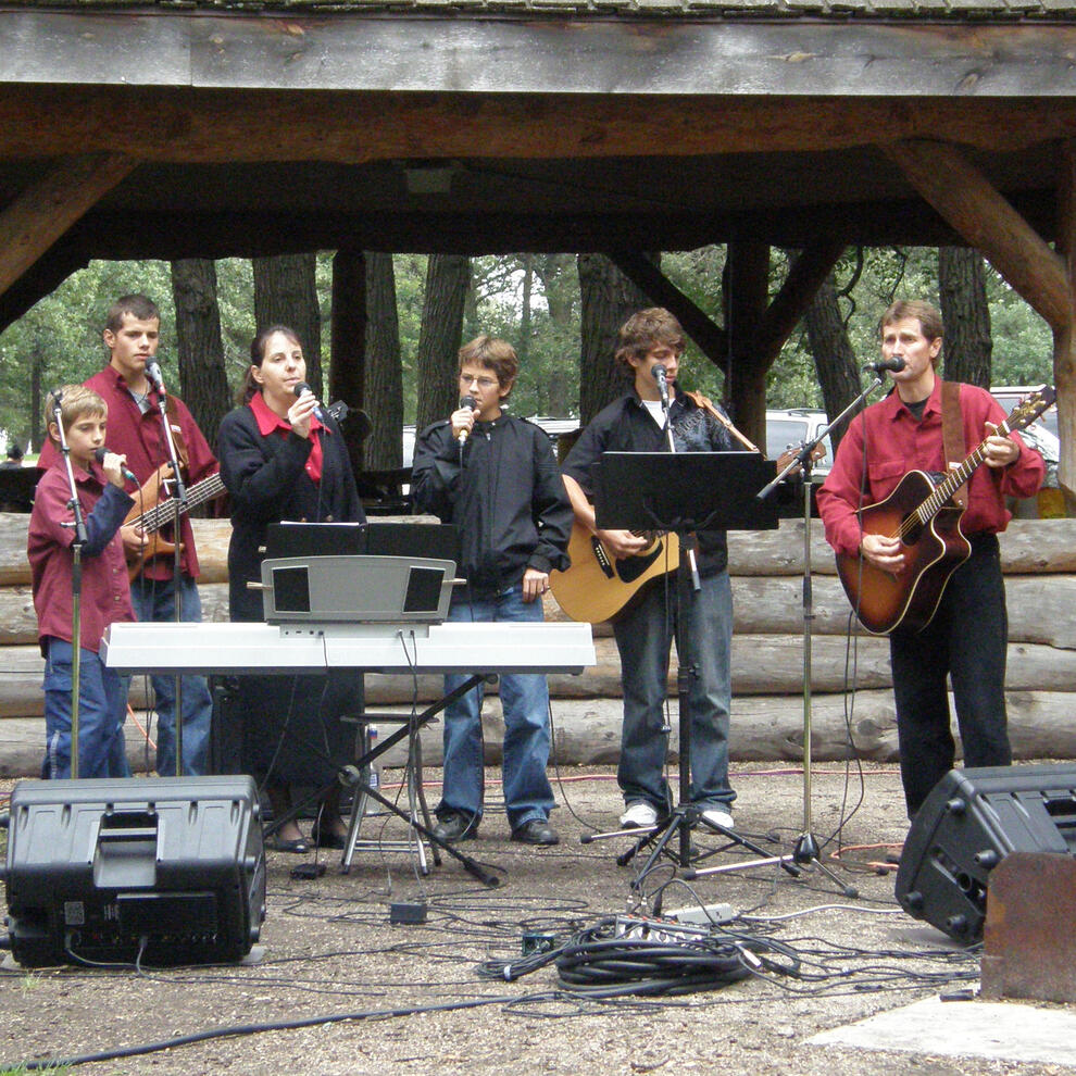As a family (Mom, Dad & 4 boys) we have performed at many venues together
